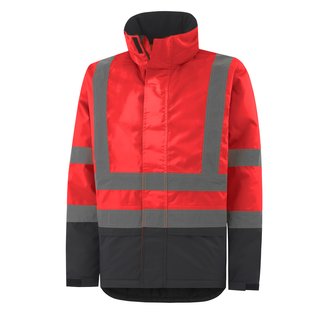 Helly Hansen Alta Insulated Jacket HV RED/CHARCOAL XS