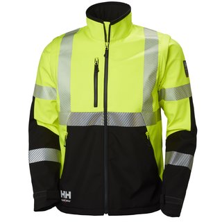 ICU Softshell Jacket YELLOW/BLACK XL