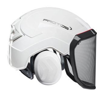 Protos® Integral Forest Helm  Metal Visier F39 Weiß Einheit