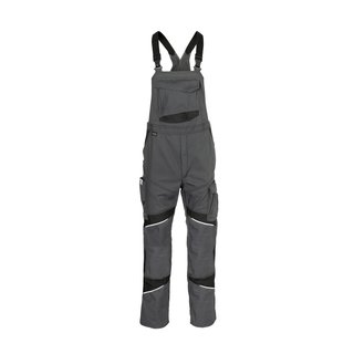 KBLER ACTIVIQ cotton+ Latzhose anthrazit/schwarz 64