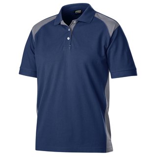 Blaklader Polo Shirt Marineblau/Grau S