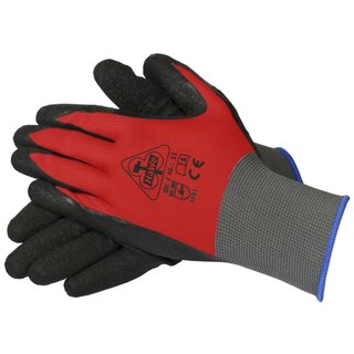 Nylotex Handschuhe rot/schwarz
