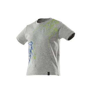 MASCOT T-Shirt fr Kinder, mit Druck grau-meliert 104