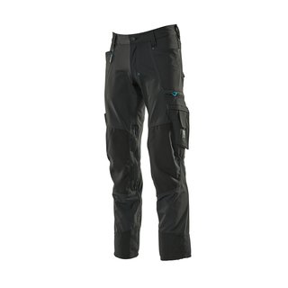 MASCOT Hose mit Knietaschen, Stretch, leicht schwarz 82C58