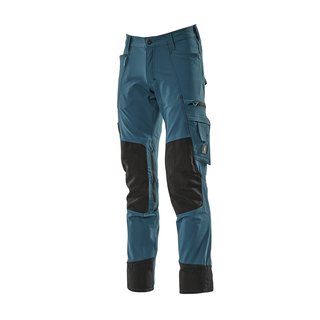 MASCOT Hose mit Knietaschen, Stretch, leicht dunkelpetroleum 82C50