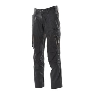MASCOT Hose mit Knietaschen, Stretch-Einstze schwarz 82C48