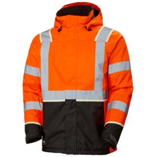 Helly Hansen UC-ME Winter Jacket HI VIS Orange/Ebony S