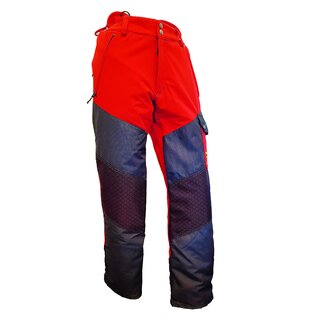 Pfanner Gladiator Keprotec Schnittschutzhose rot 3XL