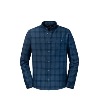 Schffel PRO Holzfller Flanellhemd Herren blau S