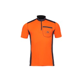 Sip Protection Funktionsshirt kurzarm Hi-Vis Orange/Grey S